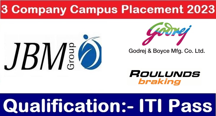 Godrej & Boyce Mfg & 2 Other Company’s Campus Placement