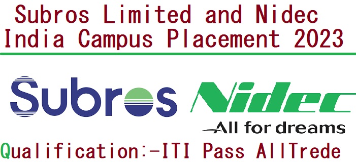 Subros Limited and Nidec India Campus Placement