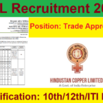 Hindustan Copper Limited Recruitment 2023