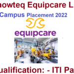Knowteq Equipcare LLP Campus Placement 2022