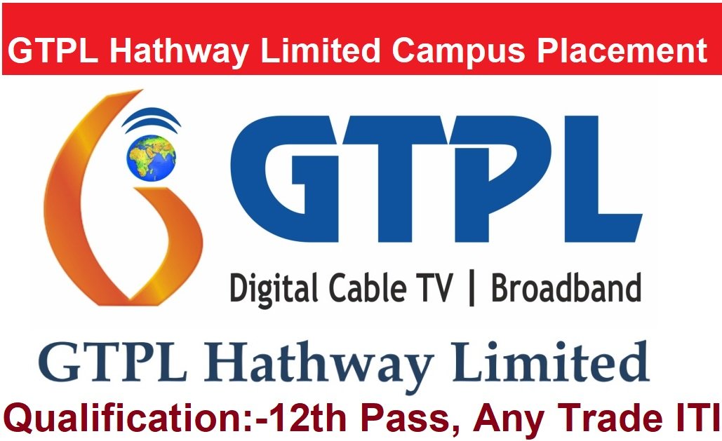 GTPL Hathway Limited Campus Placement 2023