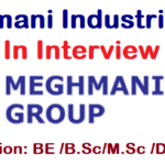 Meghmani Industries Ltd Walk In Interview