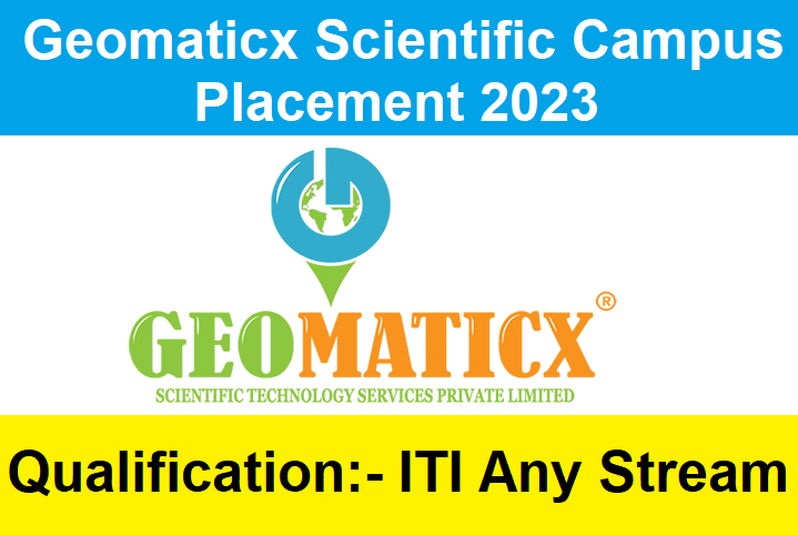Geomaticx Scientific Campus Placement 2023