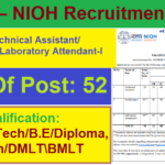 ICMR – NIOH Recruitment 2023