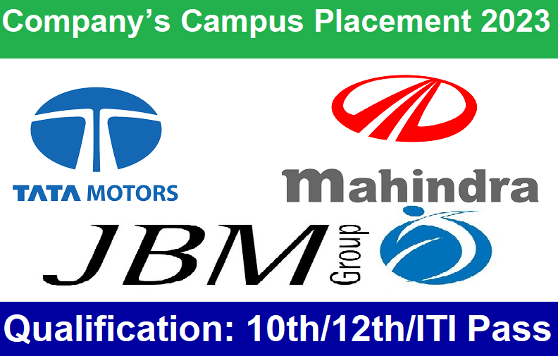 JBM & 2 Others Company’s Campus Placement 2023