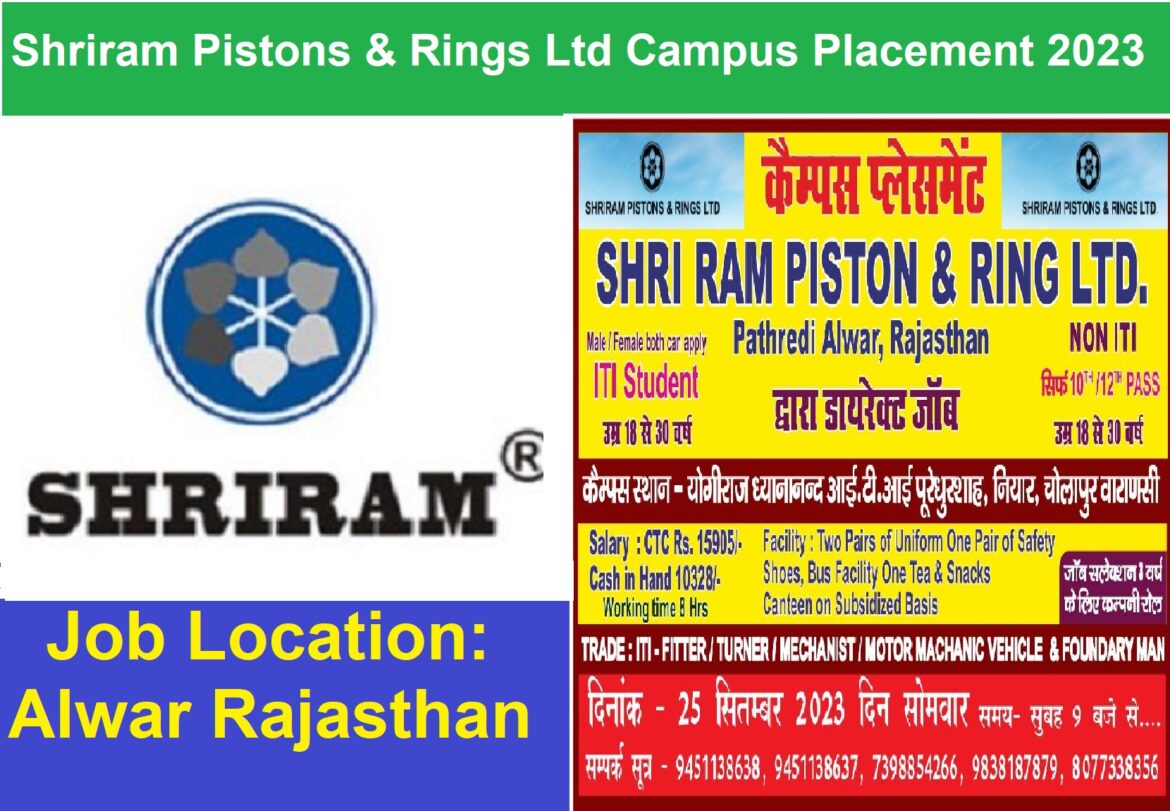2 Shriram Pistons & Rings Ltd Campus Placement 2023