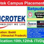 Microtek International Campus Placement 2023