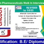 Lincoln Pharmaceuticals Walk In Interview 2023
