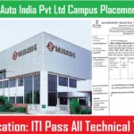 Musashi Auto India Pvt Ltd Campus Placement 2024
