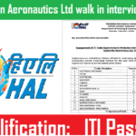 Hindustan Aeronautics Ltd walk in interview 2024