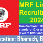 MRF Limited Recruitment 2024