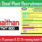 Maithon Steel Plant Recruitment 2024