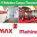 LUMAX & Mahindara & Mahindra Campus Placement 2024