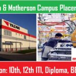 Yazaki India & Motherson Automotive Campus Placement Drive 2024