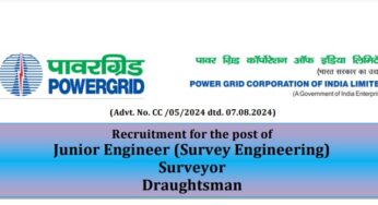 POWERGRID Recruitment 2024 | Apply Online Now |